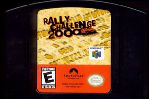 Rally Challenge 2000 (USA) Cart Scan